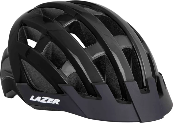 black bicycle helmet